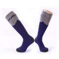 Sport long knee high skiing socks